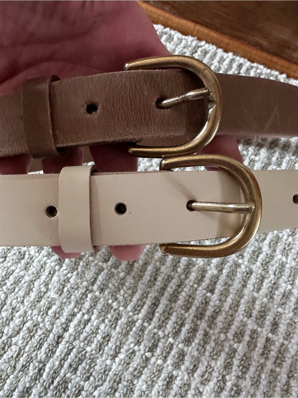 Nisolo Noemi Women’s belts (selling together)